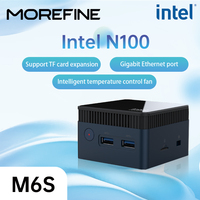 MOREFINE M6S Mini Pc Intel 12th Gen CPU N100 12G LPDDR5 512GB Window11PRO Gaming Computer 4K@60Hz HDMI Gaming Pc Mini Pc gaming