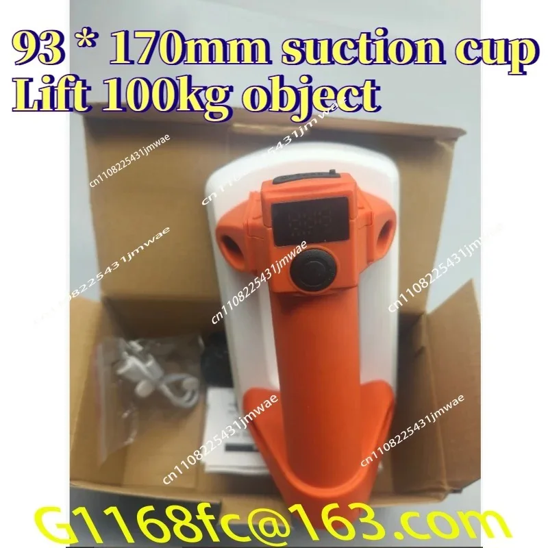 Electric Vacuum Suction Cups Lfit Suction Cups Hand Tools Glass Brick Mini Style 93 * 170mm Automatic Pump Lifts 100kg Objects