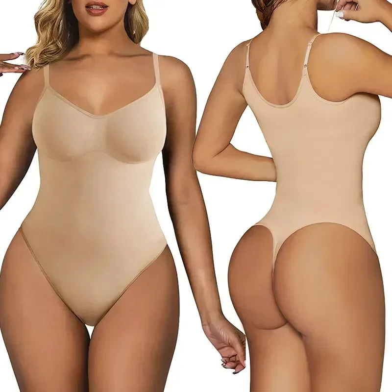 Body moldeador para mujer, entrenador de cintura con Control de barriga y diseño de corte abierto, ropa interior elástica de alta compresión para dar forma al cuerpo