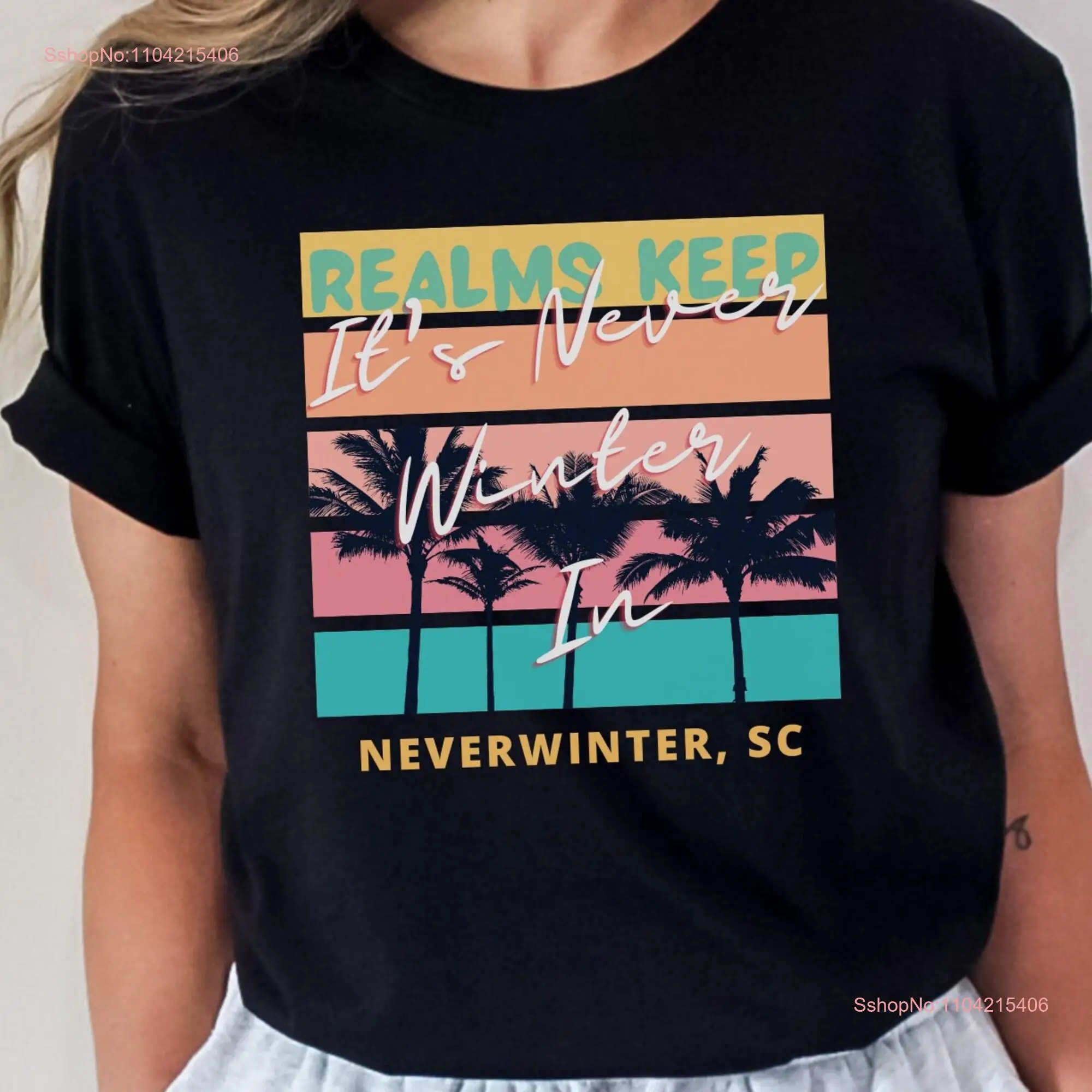 DND Neverwinter Tourist T Shirt long or short sleeves