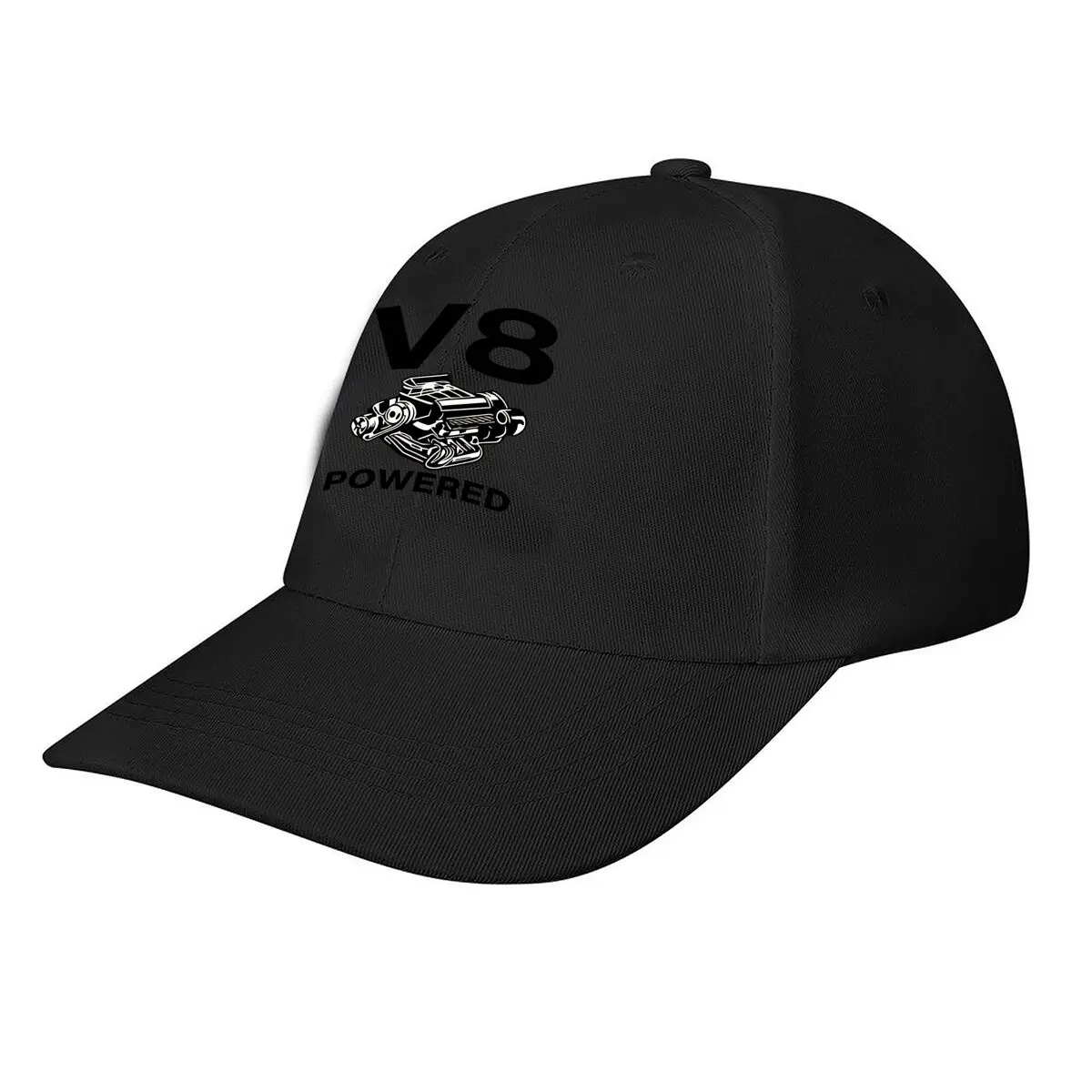 V8 Engine Powered Graphic Baseball Cap Fashion Men Sunhat Women's Outdoor Sports