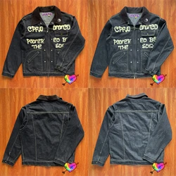 Embroidery CPFM W.W.C.D Logo Jacket Men Women CPFM.XYZ Powered By The Sun Coats High Quality Kanye West Jeans Outwear