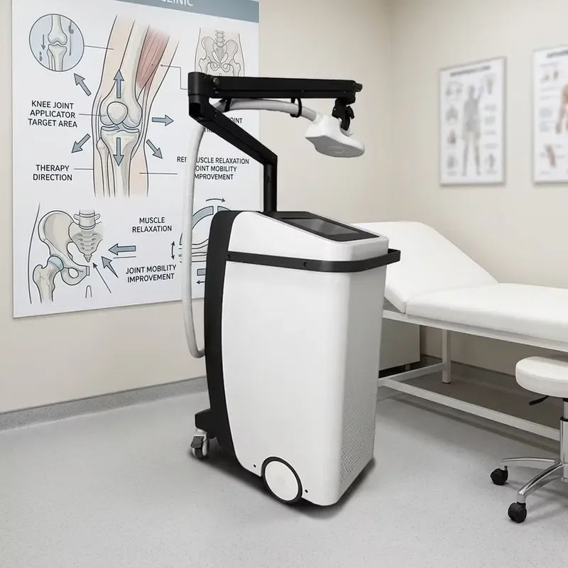 for Professional PEMF Therapeutic Instrument Physical Magnetic Therapy Machine with Near Infrared Laser Function for Pain
