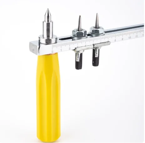 JT-T600A Gasket Cutter Portable Manual Circle Cutter Rubber PTFE Gasket Special Dual Blade Cutting Knife Rotary-Style 40-600MM