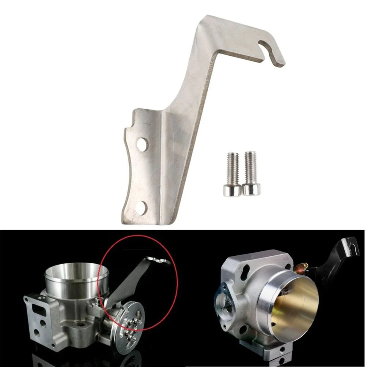 The bracket throttle body is the Integra RSX Civic CRX K20 with cruise control K series