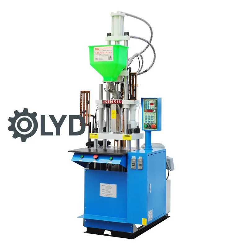 Small KSU-200ST-2 26mm Screw Diameter 3kW Power Hardware Vertical Injection Molding Machine