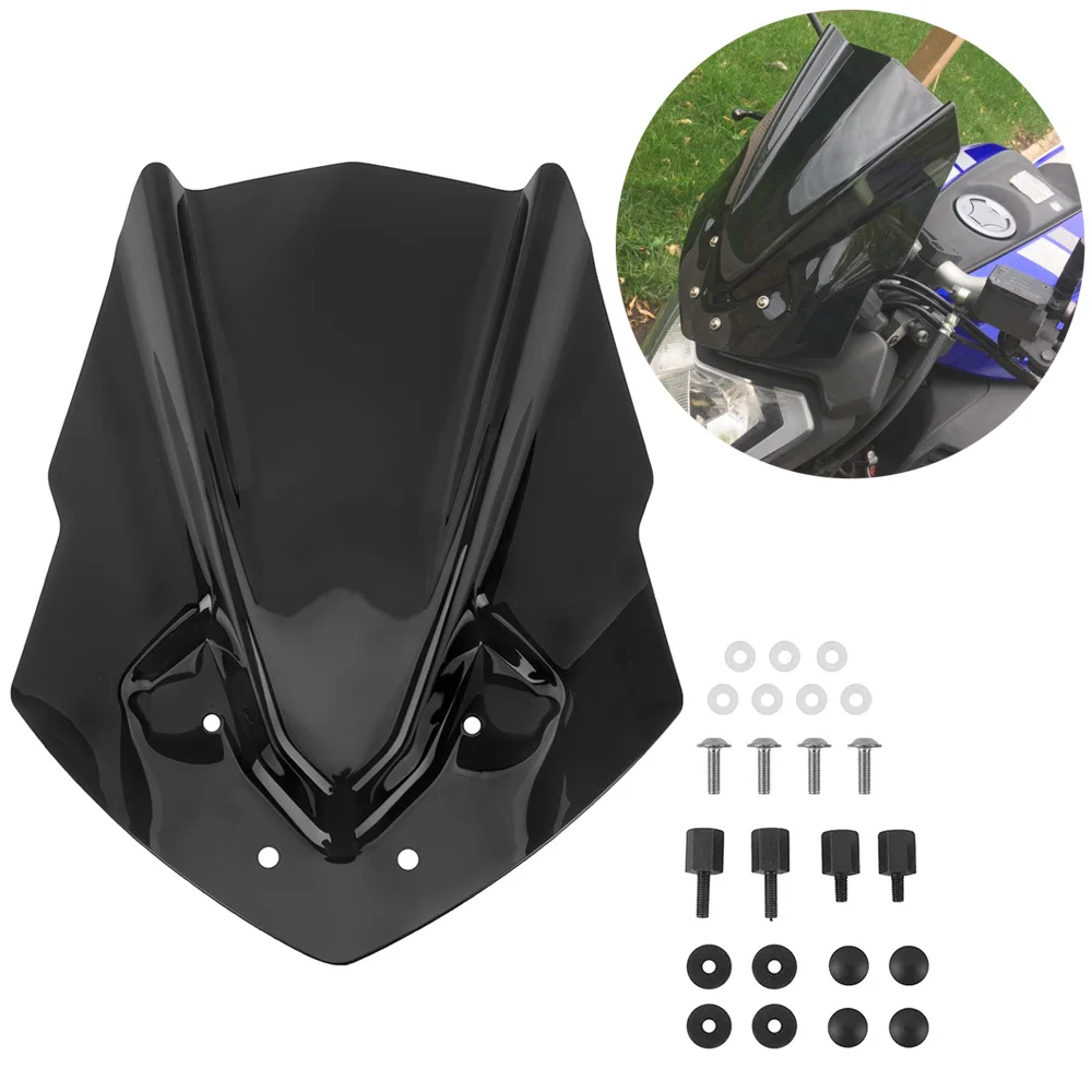 

Windscreen Windshield Wind Deflectors Parabrisas Moto Smoke For Yamaha MT 125 Accessories MT-125 MT125 2015 2016 2017