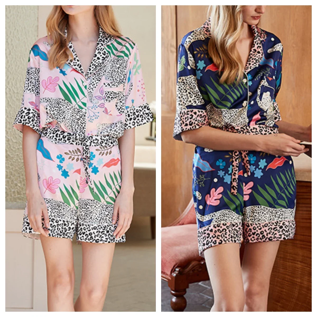 

Стильный нишевой дизайн в стиле Ins, женский домашний костюм с длинными рукавами и растительными цветами на весну и лето