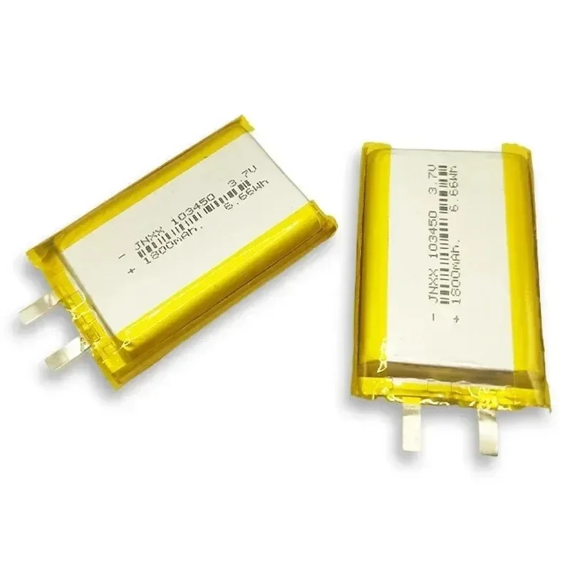 103450 3.7V 2000mAh Polymer Lithium Rechargeable Battery for Camera GPS Navigator MP5 Bluetooth Headset