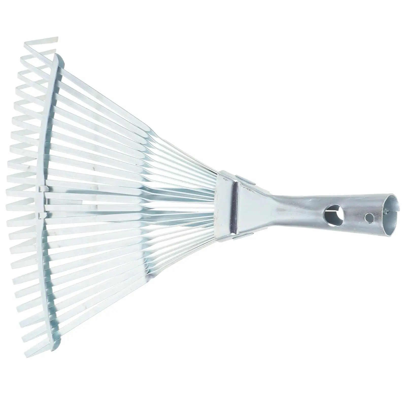 

Telescopic Electroplating Grass Rake 22 Teeth High Carbon Steel Expandable Garden Leaf Rake for Yard Lawn Lightweight Durable
