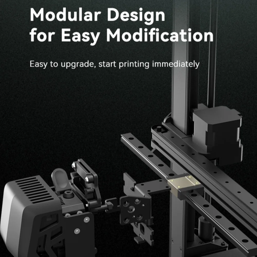 Imagem -04 - Creality Ender3 v3 se Kit de Trilho de Guia Linear Impressão de Alta Precisão 280 mm Comprimento do Trilho Deslizante Mgn12 Modelo de Trilho Linear Fácil Modificar