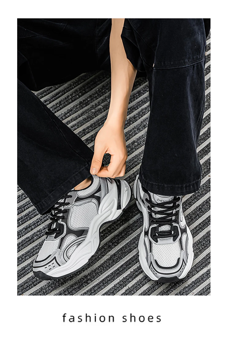 Herren-Freizeitsportschuhe, atmungsaktiv und bequem, geeignet für den täglichen Alltag, Sport und andere Aktivitäten. – Detail 14