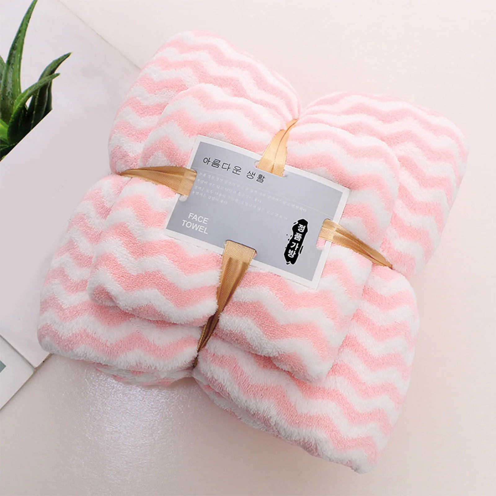 

Coral Fleece Absorbent Bath Towel Set Bath Towels Are Soft And Comfortable Highly Absorbent Soft Bath Large Plush Bath Towels