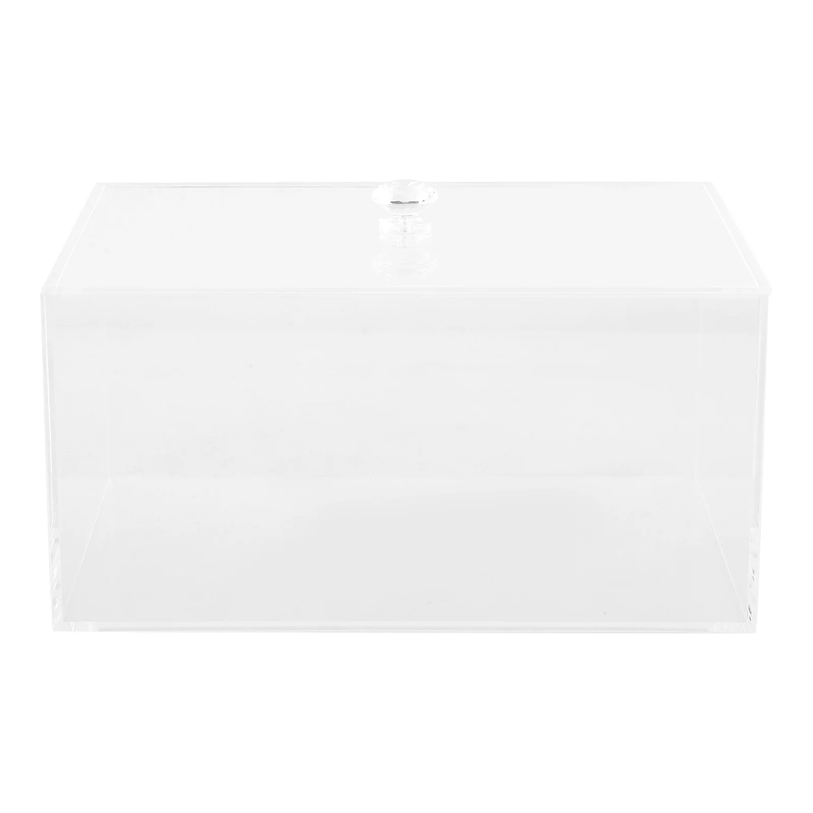 

Acrylic Drying Paper Organizer Clear Acrylic Napkin Holder Elegant Napkin Storage Dispenser for Home Dining Table Kitchen