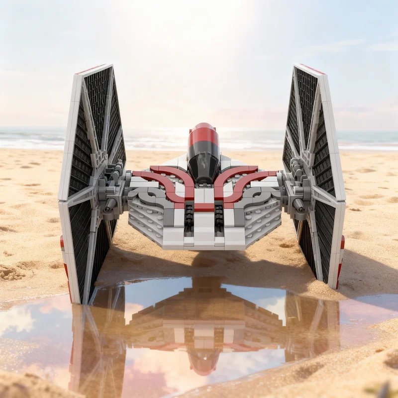 

556 деталей MOC Star Battle Teratorn, модифицированная модель пилотируемого истребителя CIS Vulture, конструктор, архитектурный набор, рождественский подарок, игрушка, кирпичики