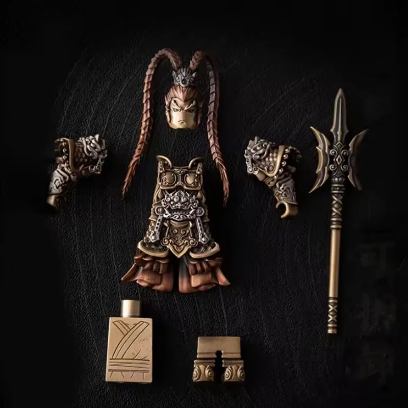 Original Design 2026 New In Arrival Recommendation Lu Bu Magnetic Metal Figurine Three Kingdoms Character Action Figure Ornament view 6