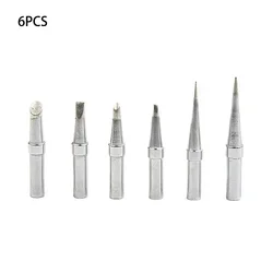 6er/Set Soldering Iron Tips Replacement ET Soldering Iron Tips For Weller WE1010NA WESD51 WES50/51 PES50/51 LR21 Series Solder