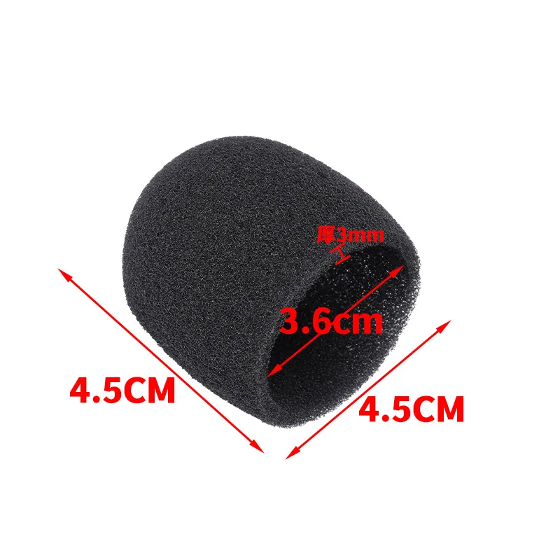 2/10 個スタジオウインドスクリーンスポンジマイクキャップマイク保護インナーフォーム SLX24 PGX24 PG58 BETA58A 用
