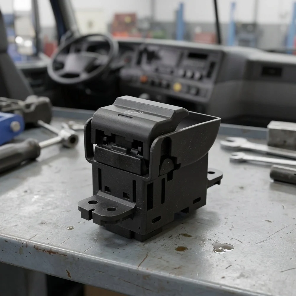 For Fleet Maintenance As Shown Parking Control Unit Brake Parking Switch For Truck Car Sticker Safety Enhanced