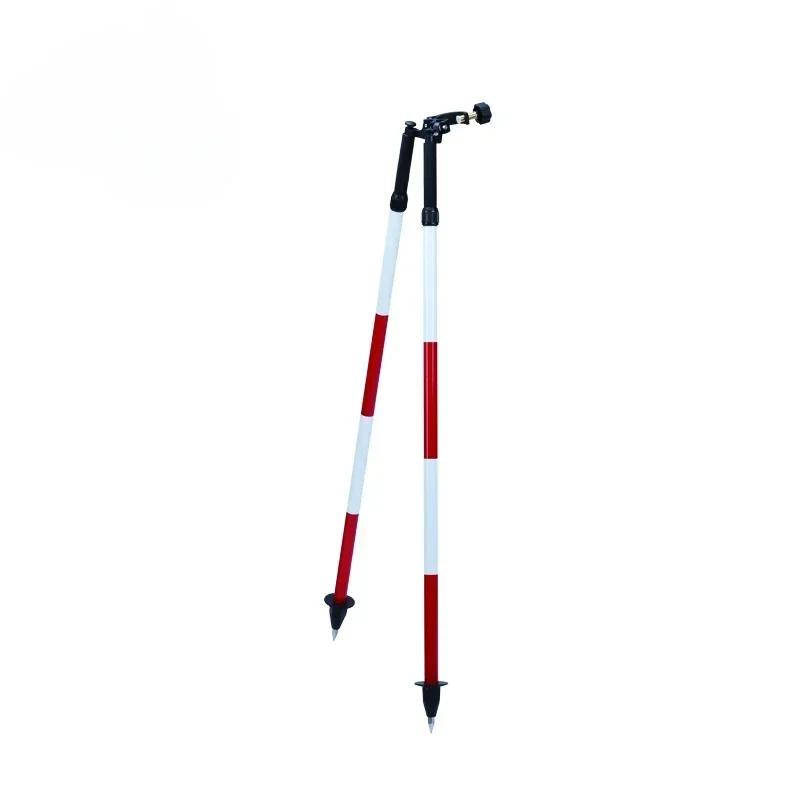 Aluminum Bipod for Prism Pole/Leveling Rod, DZ22A,RTK GPS GNSS Accessories GPS Pole Measurement Bipod