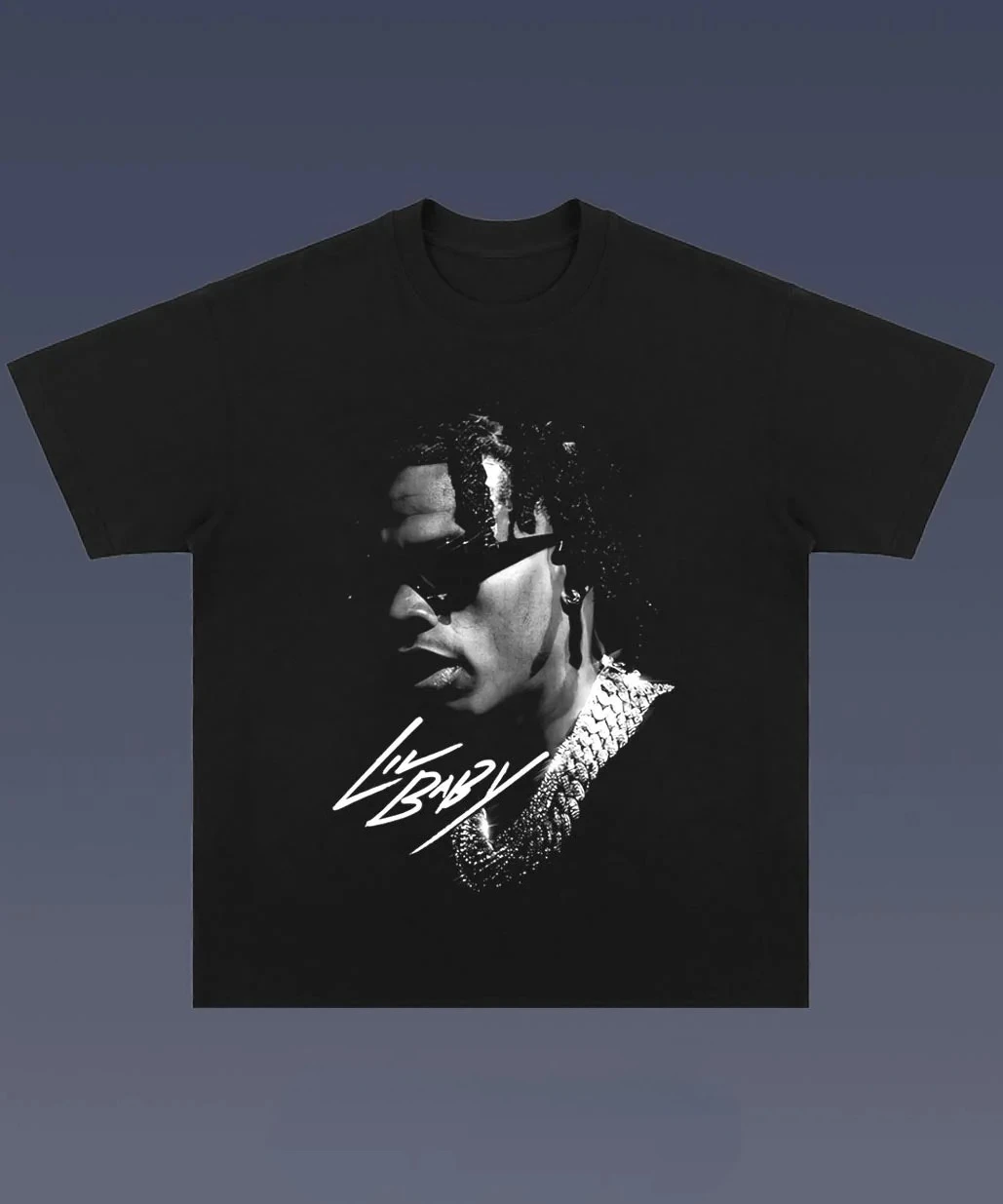 

LIL BABY 2,11 BIG FACE уличный тренд с графическим принтом, летние роскошные брендовые хлопковые мужские и женские футболки с короткими рукавами