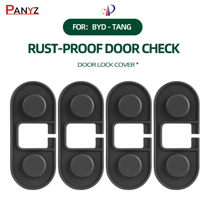 

For BYD Tang Door Limiter ABS Protection Cover Door Lock Buckle Cover Modification Model Silicone Door Arrester Pads Accessories