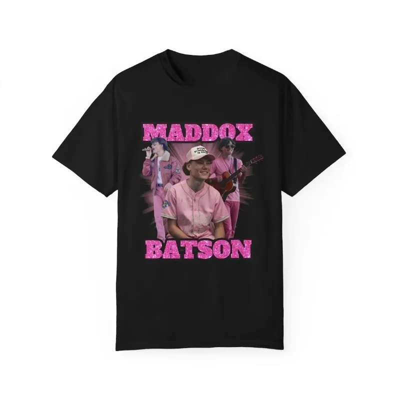 Maddox Batson Merch 2026 Unisex T-shirt Men Short Sleeve Tops fashion Tee Clothes Causal Y2K Tops