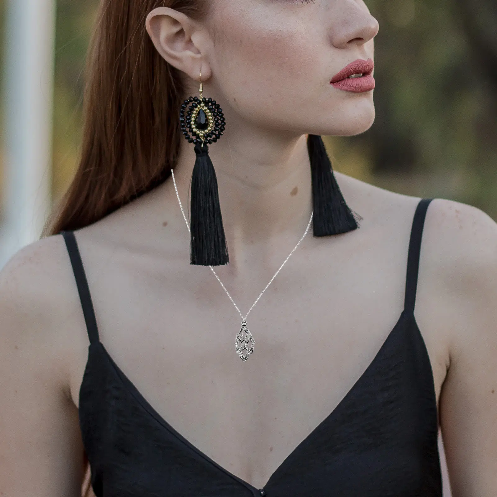 

Набор для изготовления украшений: 3 шт. регулируемых цепочек из нержавеющей стали с подвесками-ловушками для снов и кристаллами, для самостоятельного изготовления украшений, оправы для кристаллов