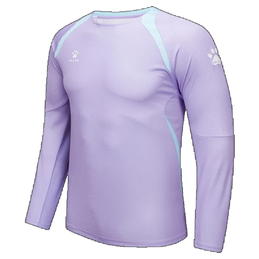 KELME Long-sleeve Football and Basketball Training Wear, Kappa Short-sleeve, Professional Fit Designed for Athletic Performance
