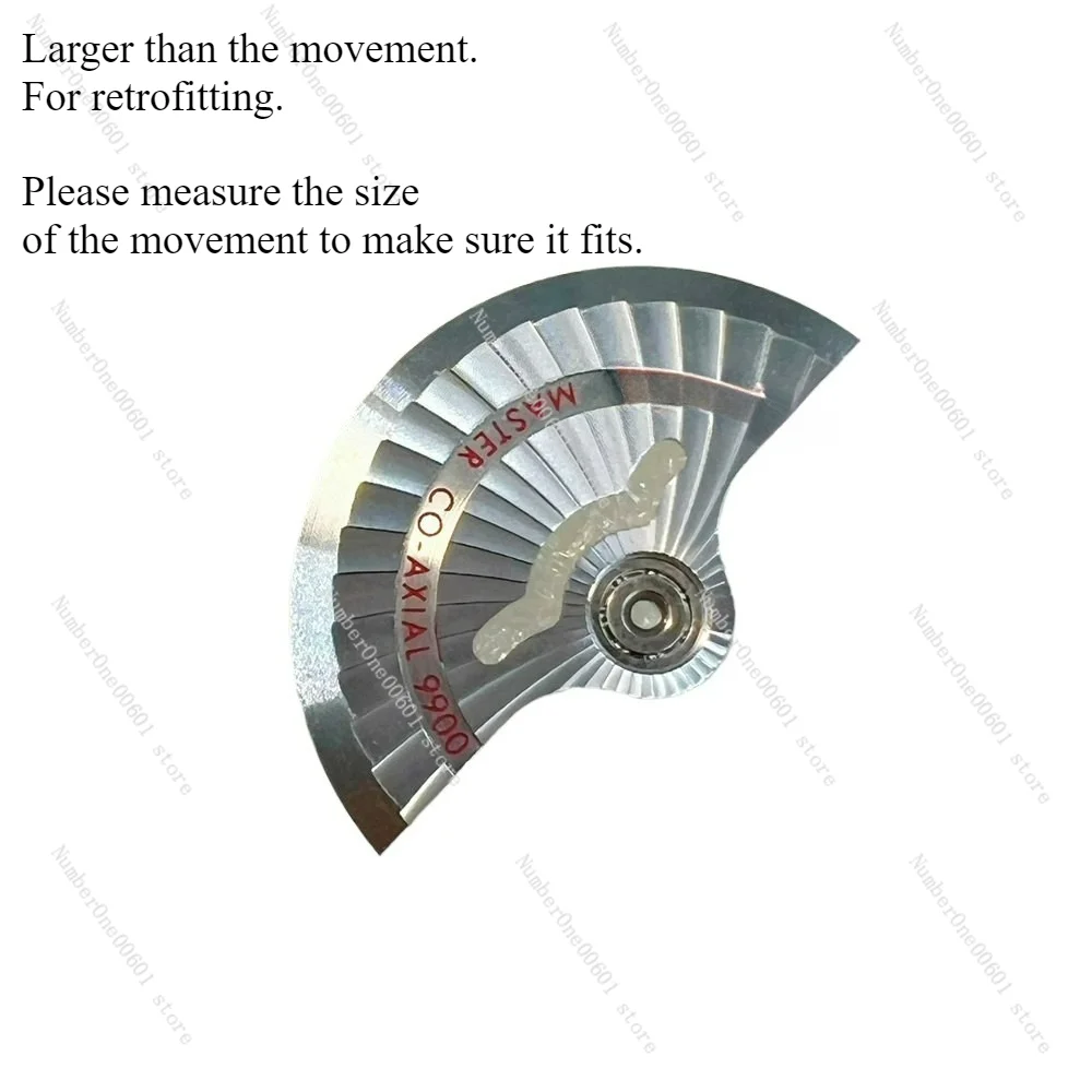 Watch Accessories Oscilllating Weight for 2824 2836 Movement Pendulum Watch Rotor 9901 8500 Oversize for Watch Modification