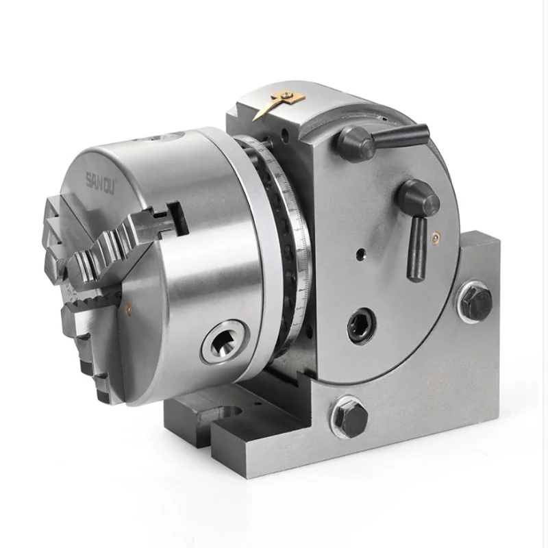 6 inch+160 three-claw chuck  +TAILSTOCK  Milling Machine Indexing Head BS Simple Indexing Head 4Inch 5Inch 6Inch 8Inch