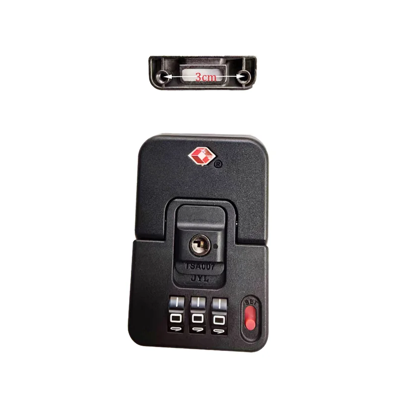 Suitable For JY-D343 Original Baggage Customs Lock Luggage Accessories Combination Lock Simple Portability Anti-theft Security
