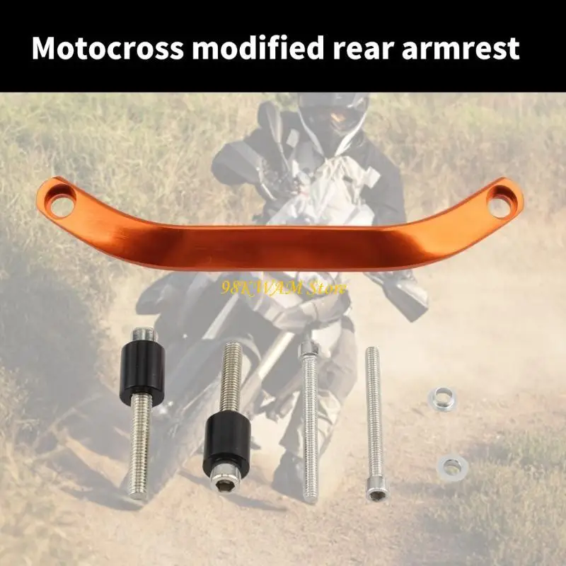 

68UF Motorcycle Rear Handrail Passenger Seats Grab Handle For EXC XCW EXCF SXF
