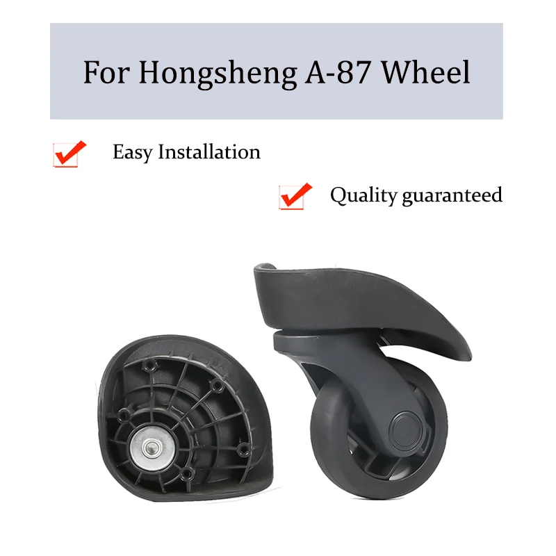 

Suitable For Hongsheng A-87 Universal Wheel Trolley Case Wheel Replacement Luggage Pulley Sliding Casters wear-resistant Repair