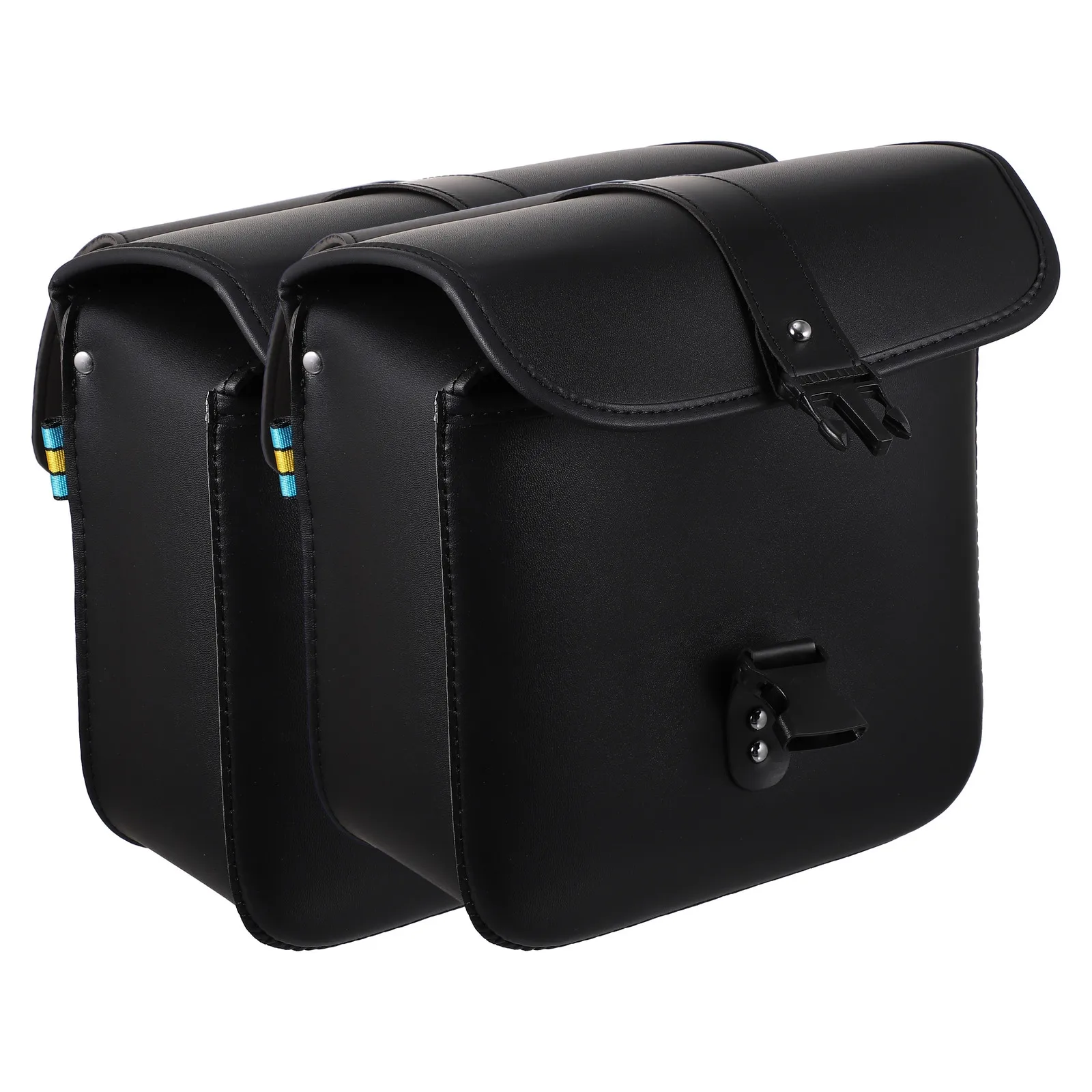 

Пара боковых сумок для мотоцикла из высококачественной искусственной кожи, водонепроницаемые, для инструментов и багажа, легко устанавливаются