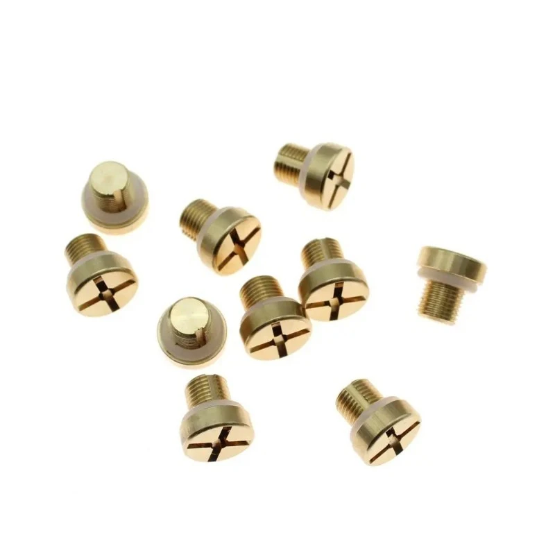 For BMW E36 E39 E46 Mini Cooper Water Tank Return Pipe High Quality Brass Coolant Expansion Tank Bleeder Screw 17111712788