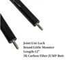 Little Monster-Joint de rechange Uni-Lock pour diabétique, fibre de carbone 3K, 12 po 2