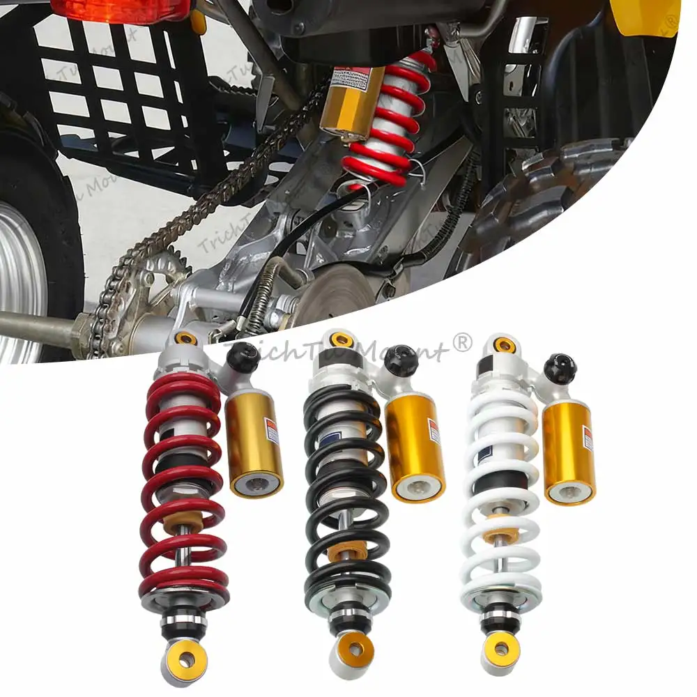 

Задний воздушный амортизатор 345 мм, белый/черный/красный, золотой, сталь + алюминиевый сплав, подходит для Yamaha Banshee 350 (YFZ350), 1987-2006 ATV UTV