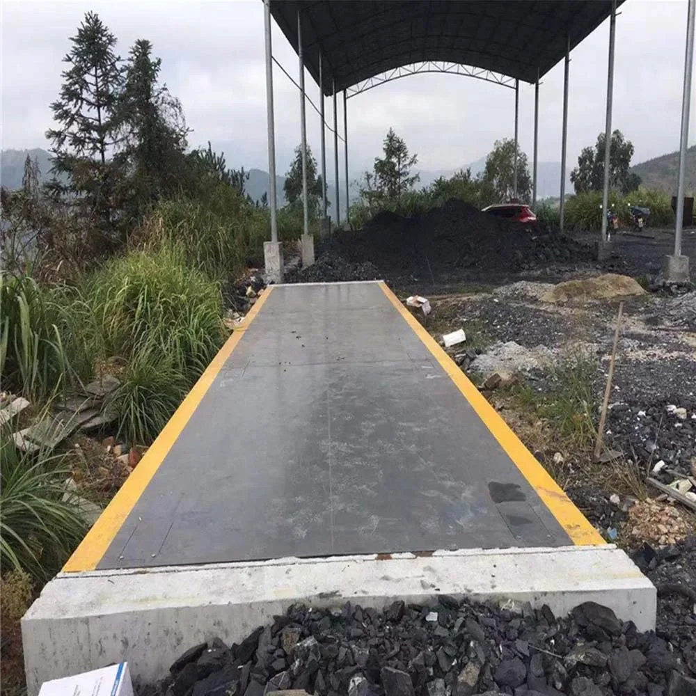 Bilancia per camion portatile Ponte da 80 tonnellate per ruota di camion con bilancia digitale per veicoli elettronici a celle di carico