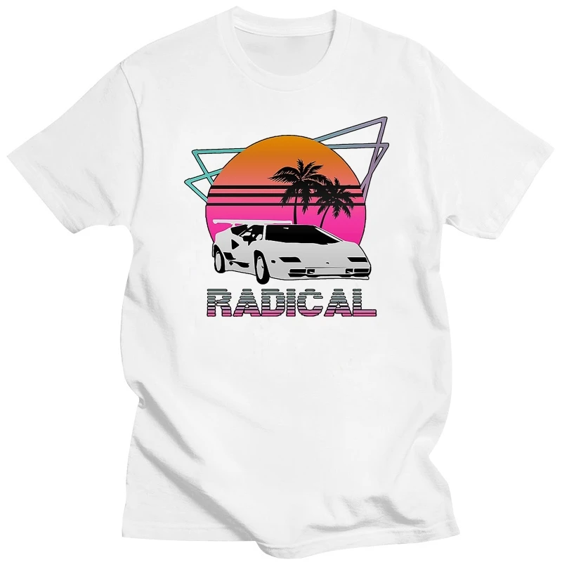 Radical 1980 Countach Retrowave T Shirt