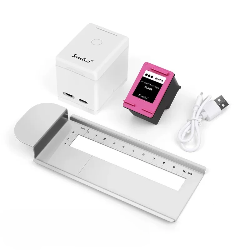 Looook Store Handheld Printer Portable Tattoo Mini Small Wireless Color Graphics Inkjet Printing