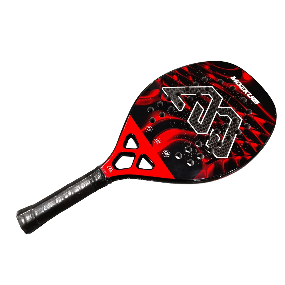 

Beach Tennis Paddle Racket Padel Racket 3K Carbon Fiber With EVA Memory Foam Core Tennis Padel High-quality