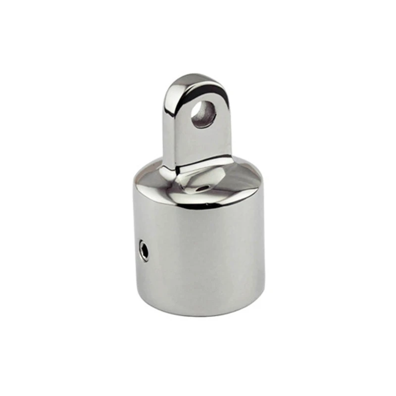 Stainless steel 316 Boat Bimini Top Fitting Slide Cap Slide Sleeve Pipe Eye End Cap Jaw Slide Clamp External Eye End 40GF