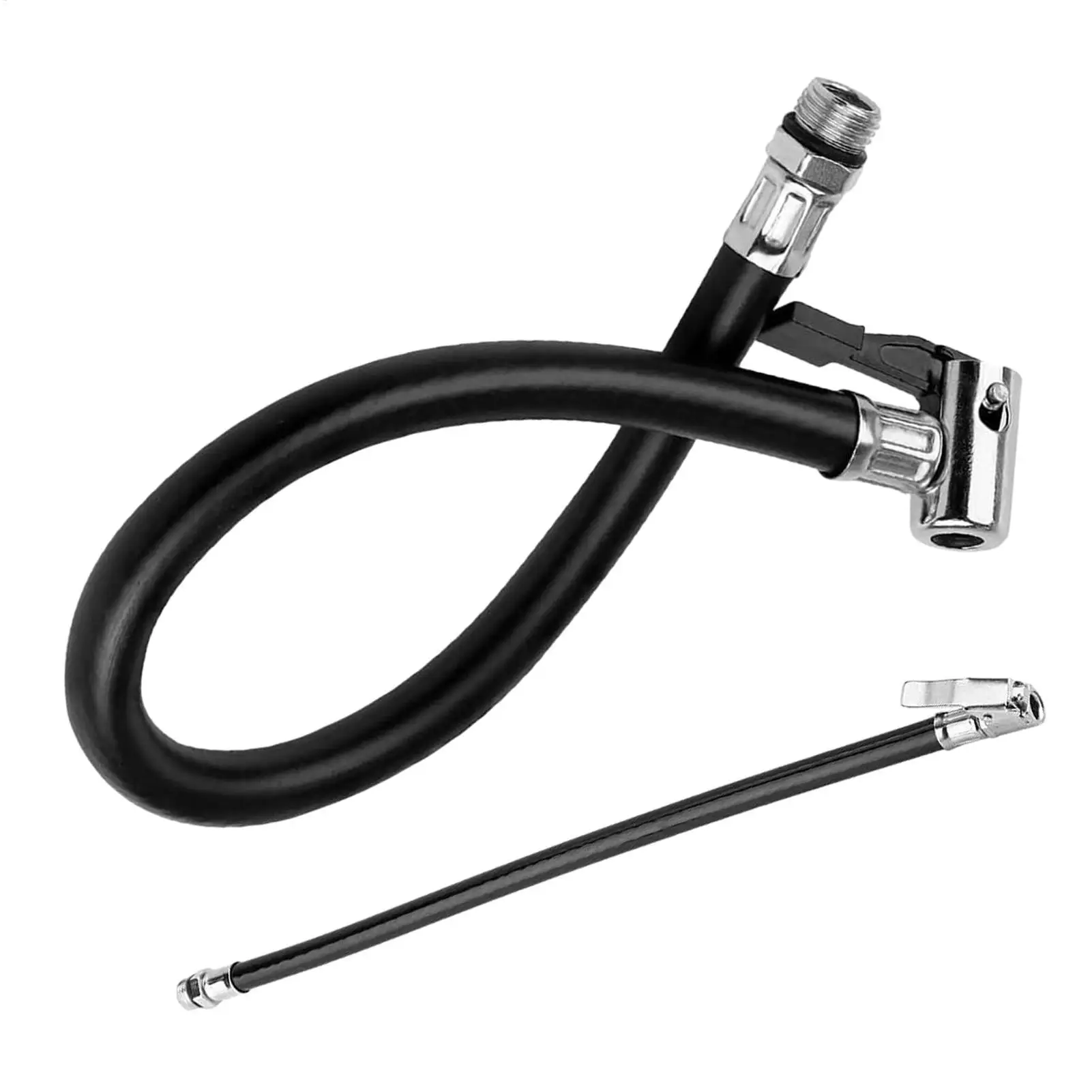Tire Inflator Hose Tyre Hose Portable Air Compressor Pipe Rubber Air Rubber Hose for Car Motorbike Accessories