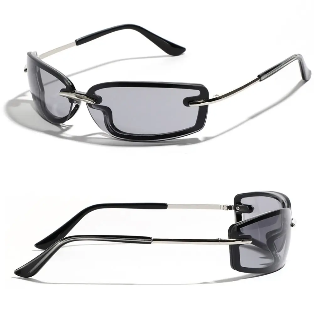 

Очки-маска в стиле Y2K: яркие солнцезащитные очки в стиле панк 2000-х для вождения и рыбалки