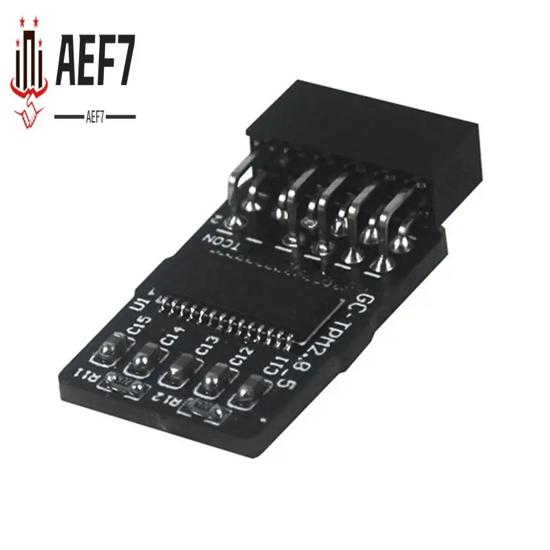 وحدة AEF7-TPM2.0 LPC 12Pin مع ترقية لـ Infineon SLB9665 Windows 11 للوحة الأم جيجابايت لـ GC-TPM2.0 S