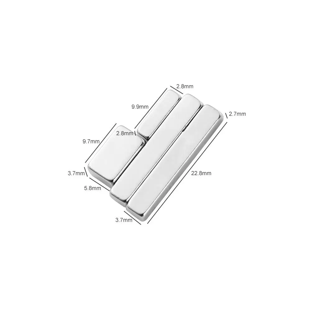 4 pièces/ensemble aimant fort oeil de chat bâton magnétique Gel vernis effet magnétique multi-fonction double extrémité oeil de chat aimant manucure outils