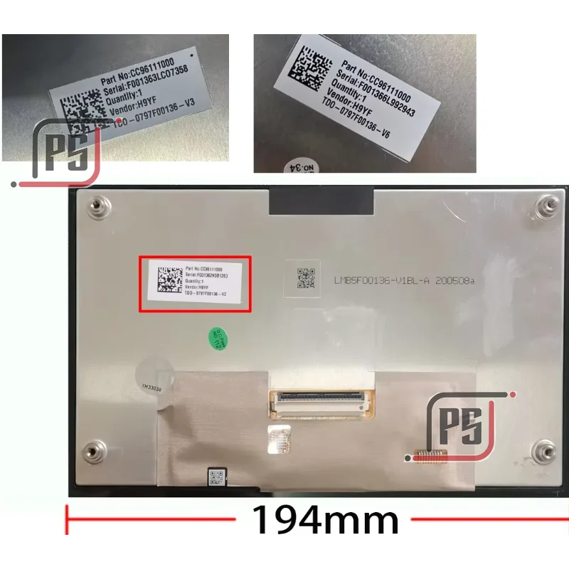 LCD Display Touch Screen Radio Navigation for KIA PICANTO 2020 2021 2022 2023 ADB11G6EP 96160G6520ASB 96160g6840asb