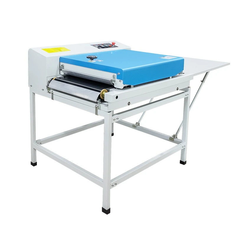 Small multifunctional 500 drum foam bonding machine, clothing bronzing hot melt adhesive