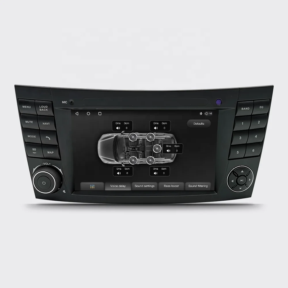 

For Android 8-core Car Audio For Mercedes Benz W211 CLK W209 With 4G DSP Wifi 2.5 D Touch Screen Car Multimedia Player